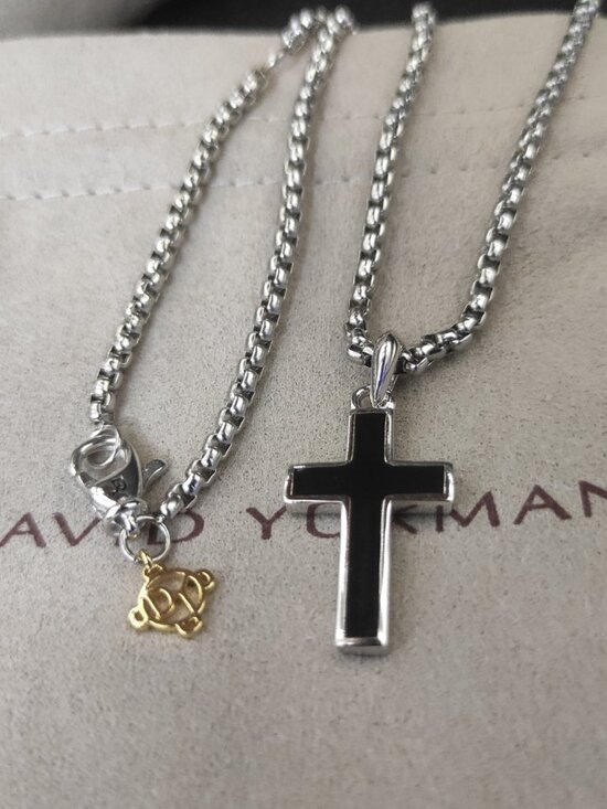 David Yurman Jewelry - David Yurman 925 Silver Necklaces with Original Pouch